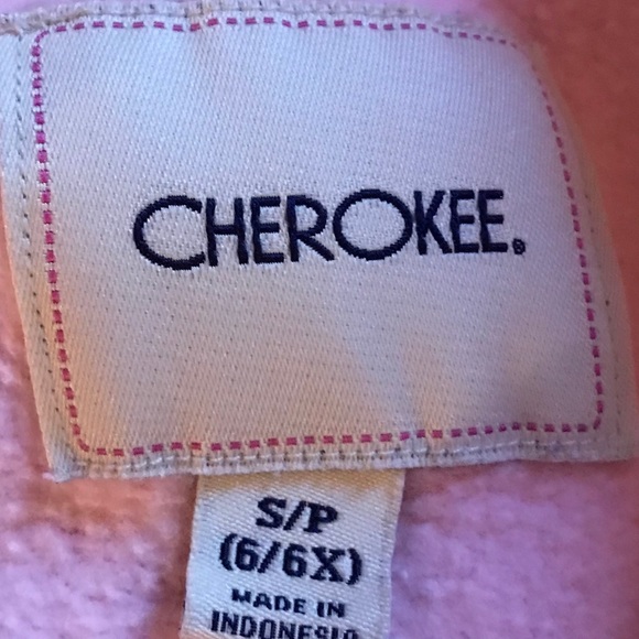 CHEROKEE sweatshirt for 6 & 6X - Picture 5 of 5